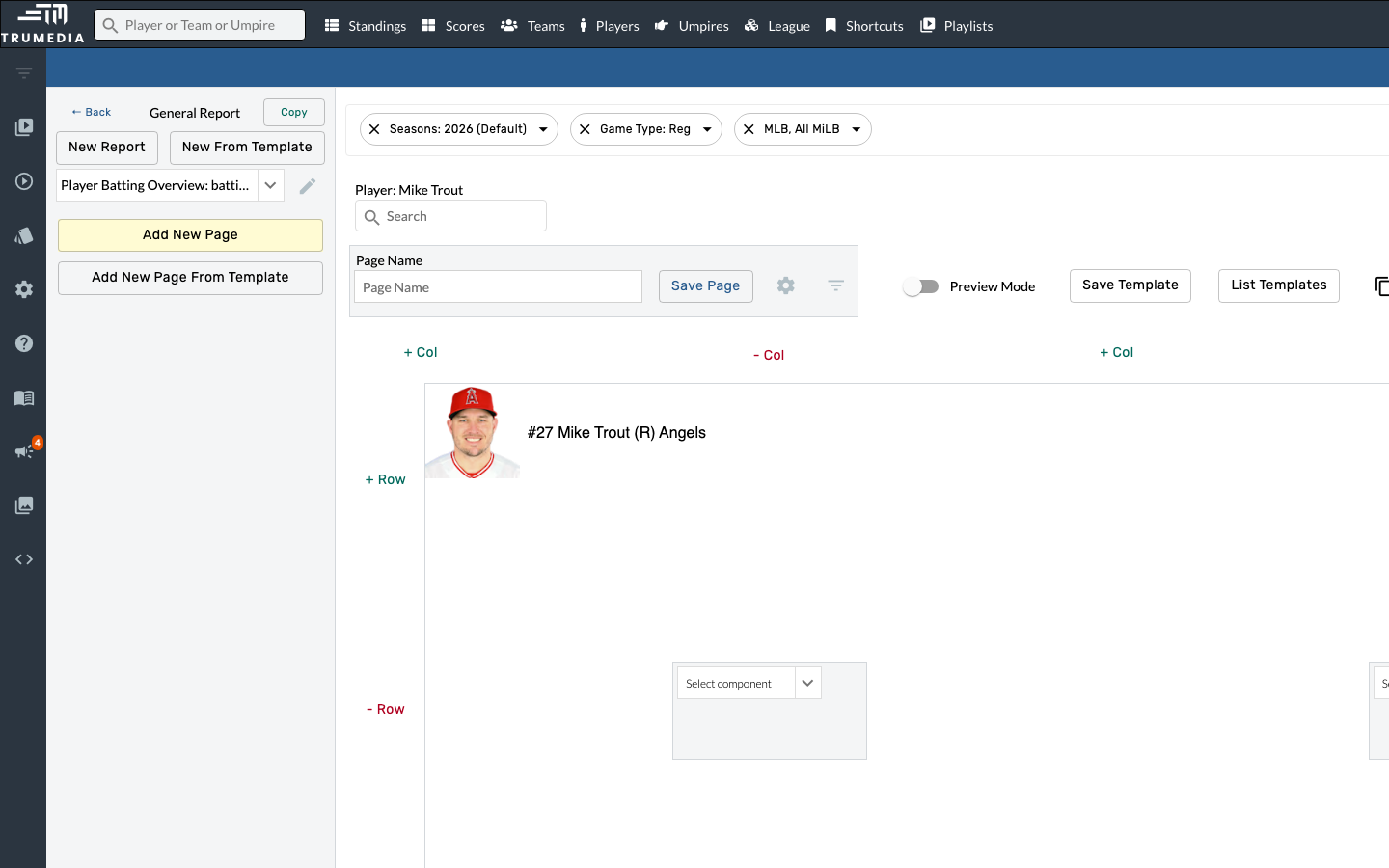 Configure and create the report